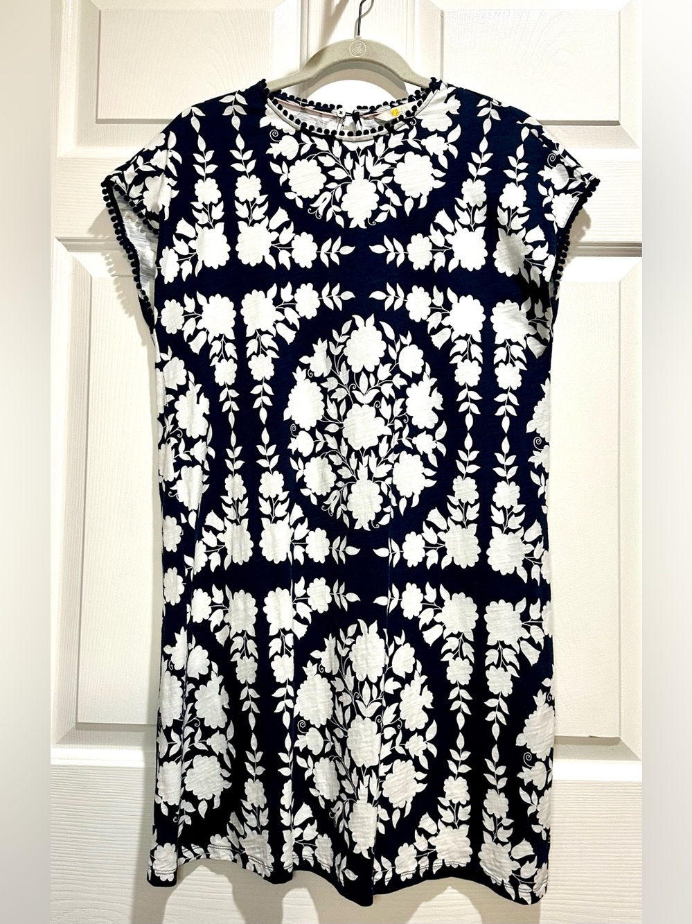 Boden Women’s Navy & White Floral Shift Dress